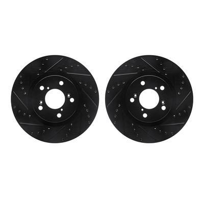 R1 Concepts Brake Disc eLINE Black Series, Front, 1 Year Limited Warranty WHPN1-59016