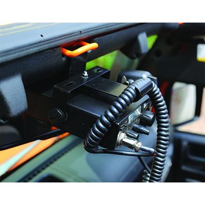 Rugged Ridge 2 Way Radio Mount Steel Black Powdercoated, 5-year limited warranty 11503.95
