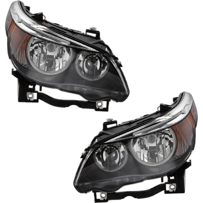 Replacement Headlight OE Replacement, Driver & Passenger Side, 1-year unlimited-mileage warranty SET-REPB100171