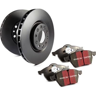 EBC Brake Disc and Pad Kit S1 Ultimax2 RK Premium Rotors, Front, S1KF1552
