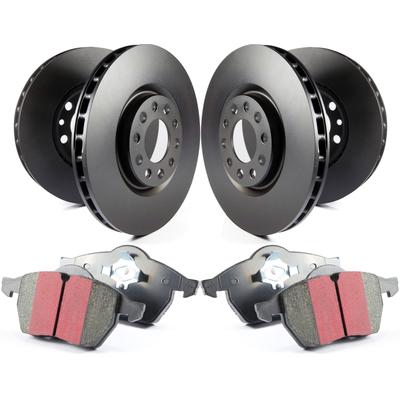 EBC Brake Disc and Pad Kit S20 Ultimax2 RK Premium Rotors, Front Rear, S20K1094