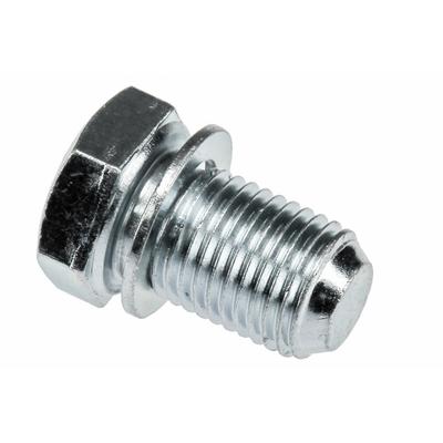 APA/URO Parts Oil Drain Plug Aluminum Natural Hex Plug, 2-year or unlimited-mile limited warranty N90813202