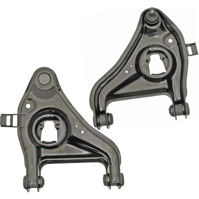 Dorman Control Arm Steel, Front, Driver & Passenger Side, Lower, Lifetime limited warranty SET-RB520240