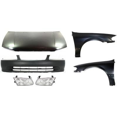 Replacement Hood Steel Primed, 1-year unlimited-mileage warranty KIT-111316-04
