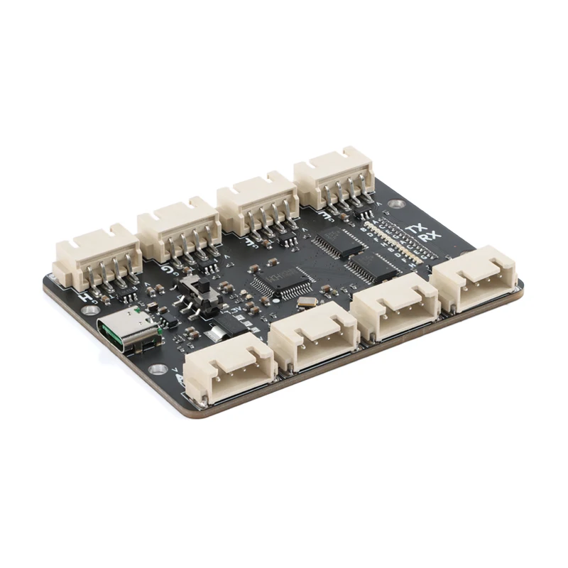 USB-zu-8-Kanal-TTL-Seriellmodul 3,3/5 V TTL-Seriell-Port-Modul Typ-C-Schnittstelle CH348Q-Lösung 6 Mbit/s Hochgeschwindigkeitsrate Image