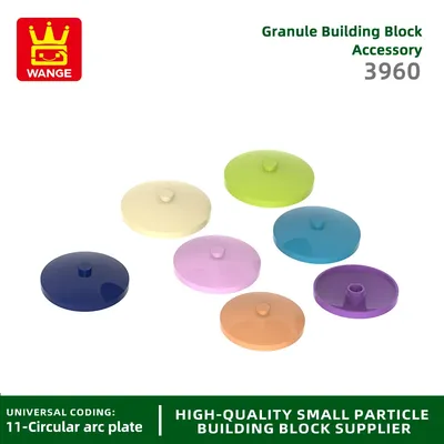 Wange 78 Teile/los 3960 Schüssel 4x4 Invertierte Bausteine MOC Klassische Zubehör Kompatibel Mit Ziegel Kinder Spielzeug Geschenk box Image