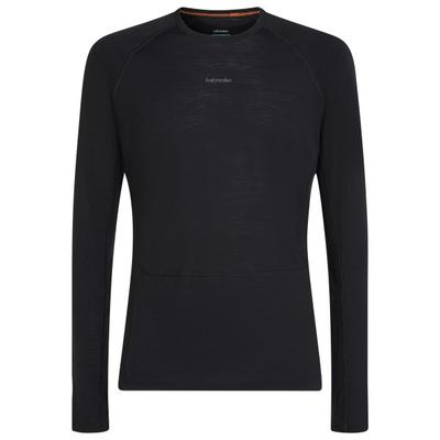 Icebreaker - Merino 125 Zoneknit L/S Crewe - Merinounterwäsche Gr M schwarz Image