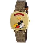 Gucci YA157420 Disney X Grip Unisex Watch 35mm - Brown Stainless Steel - One Size | Gucci Sale | Discount Designer Brands