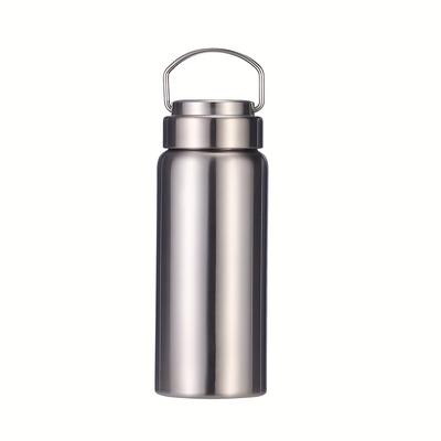 TEMU 304 Stainless Steel Water Cup Full Single Layer Thickened Bottle Men's Outdoor Large Capacity Portable Camping Cup Men And Women Portable Water Cup 51oz