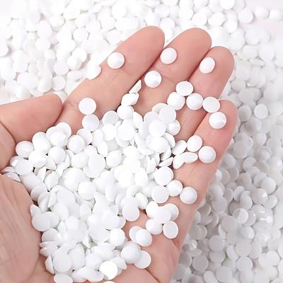 TEMU [10000pcs Diy Kit] 10000pcs Round Acrylic Kit, Diy Water Diamonds, Black & White, Includes 20 Bags, With Nail Art & Jewelry Crafting For Crafters & Hobbyists