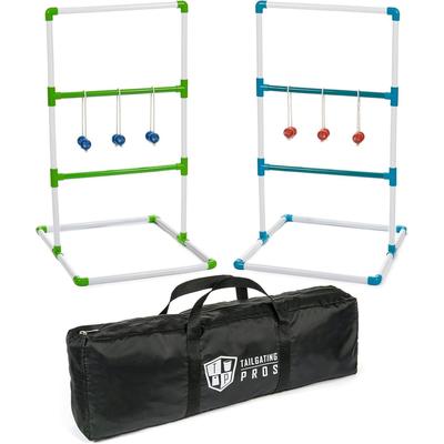 TEMU Premium Pvc Ladder Toss Game With Bolos And Carrying Case