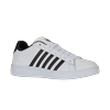 Sneaker K-SWISS "COURT TIEBREAK II", Gr. 39, schwarz-weiß (weiß, schwarz, weiß), Leder, sportlich, Schuhe