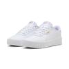 Sneaker PUMA "CARINA 3.0 JR", Gr. 39, weiß (puma weiß, puma gold), sportlich, Schuhe