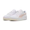 Sneaker PUMA "CARINA STREET LUX CRAFTED FLOWERS", Gr. 40, rosa (puma weiß, rose quartz), Synthetik, sportlich, Schuhe