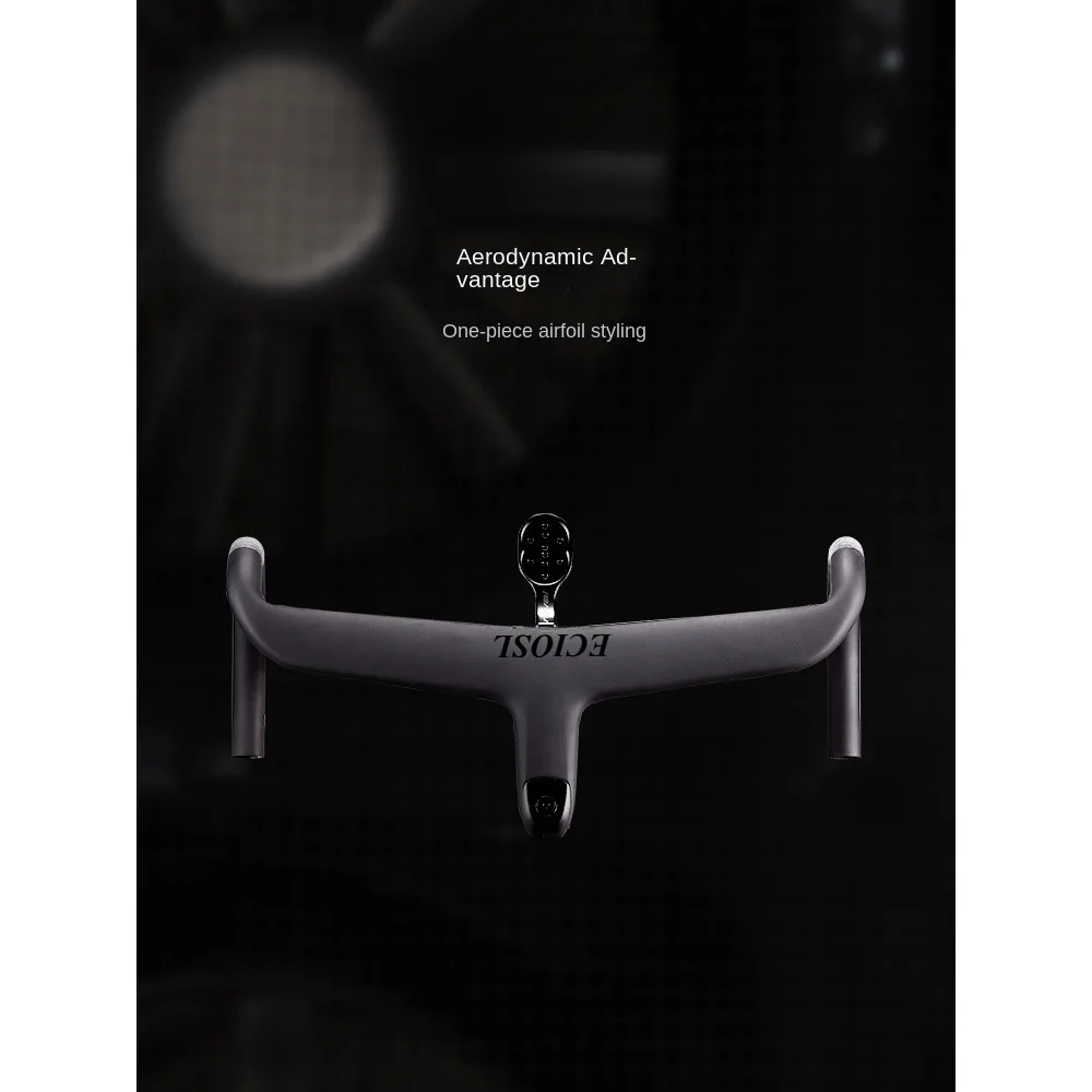 Carbon Straßenlenker Carbon Vorbau Interne Kabelführung Rennrad Lenker Cockpit Di2 Fahrradrahmen Teile Image