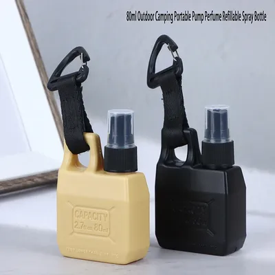 10/30/50/80/100 ML Outdoor Camping Portable Pump Perfume Refillable Spray Bottle Perfume Atomizer