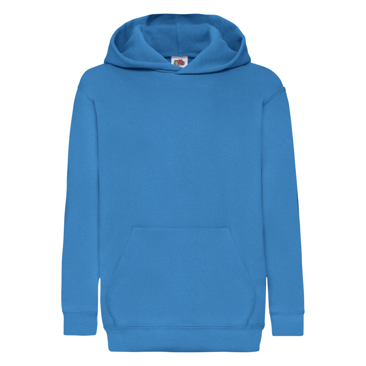 Fruit of the Loom - "Classic" Sweatshirt mit Kapuze für Kinder (Azurblau) Image