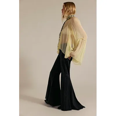 We The Free Live Wire Flare Jeans at Free People in Flash, Size: 31