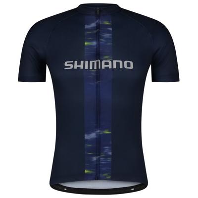 Shimano - Logo Short Sleeves Jersey - Radtrikot Gr L blau Image