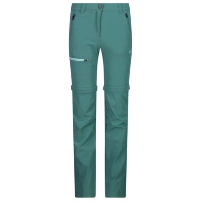 CMP - Girl's Zip Off Pant - Zip-Off-Hose Gr 98 türkis