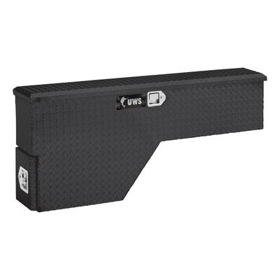 UWS Truck Tool Box Aluminum Powdercoated Black Diamond Plate Drawer Fender Well Series, nan, EC30032