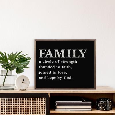 Family Circle Typewriter Black