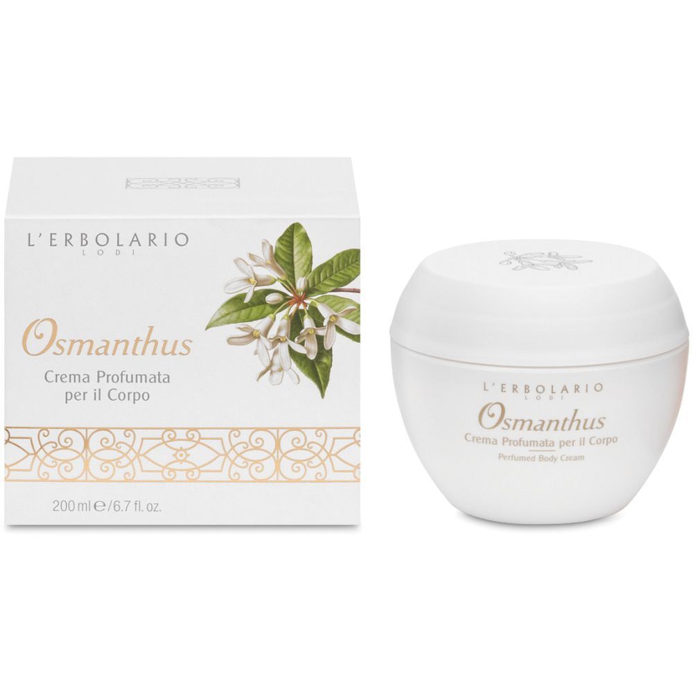 L`Erbolario Crema Profumata per il Corpo Osmanthus 200 ml la pelle