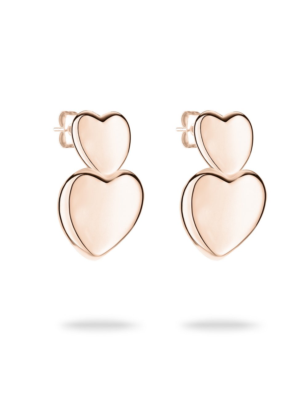 Tamaris Ohrringe Bold Hearts Damen roségold, ONE SIZE Image