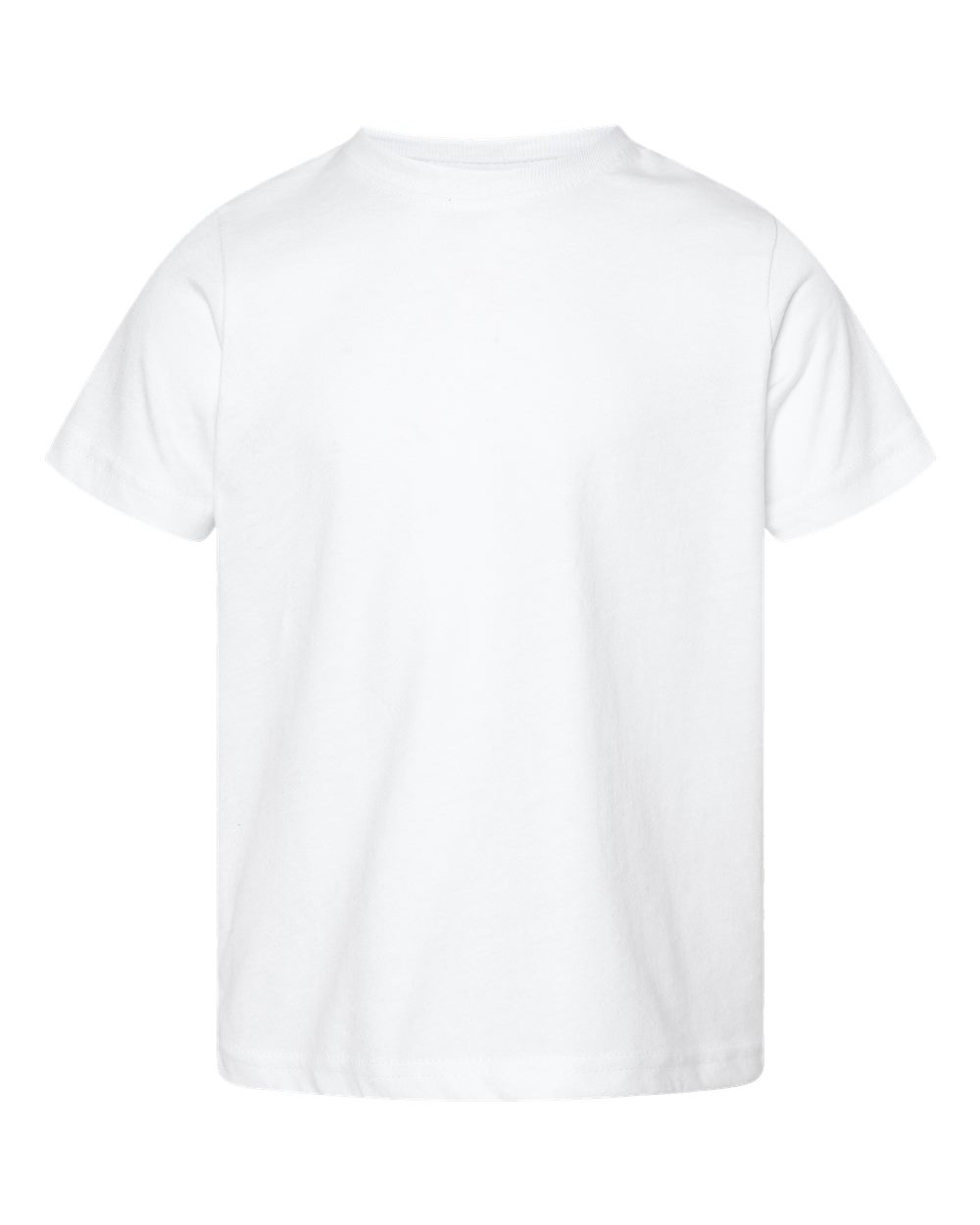 Rabbit Skins 3321 Toddler Fine Jersey T Shirt in Blended White size 4 | Cotton LA3321, RS3321