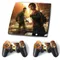 The Last of Us Skin Aufkleber Aufkleber Cover für PS3 Slim Konsole und Controller für PS3 Slim Skins Aufkleber Vinyl