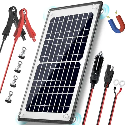 8W6V Solar Panels 8ft Länge Tragbare Solar Panel Mobile iPhone Ladegerät Batterie Ladegerät Motorrad Tretroller Notfall Versorgung