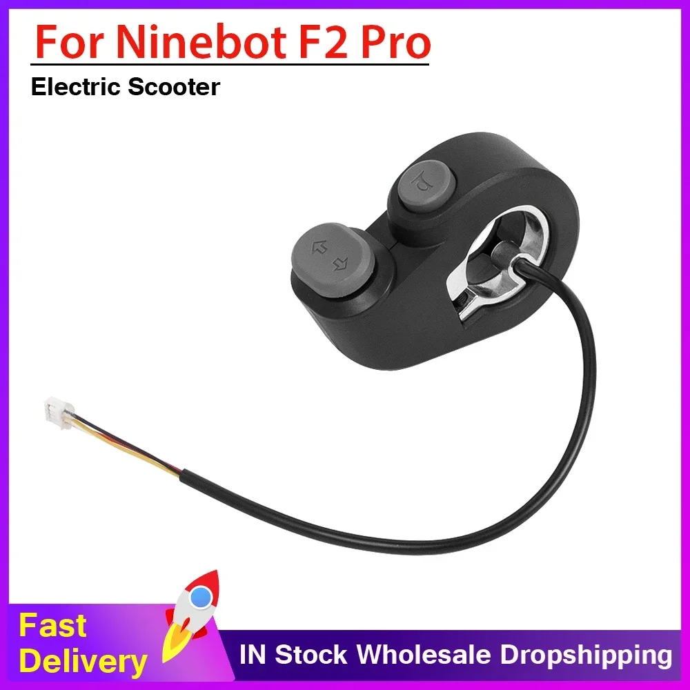 Horn Blinker Schalter Für Ninebot F2 Pro Elektrische Roller Hupe Schalter Blinker Schalter Ersatzteil Image