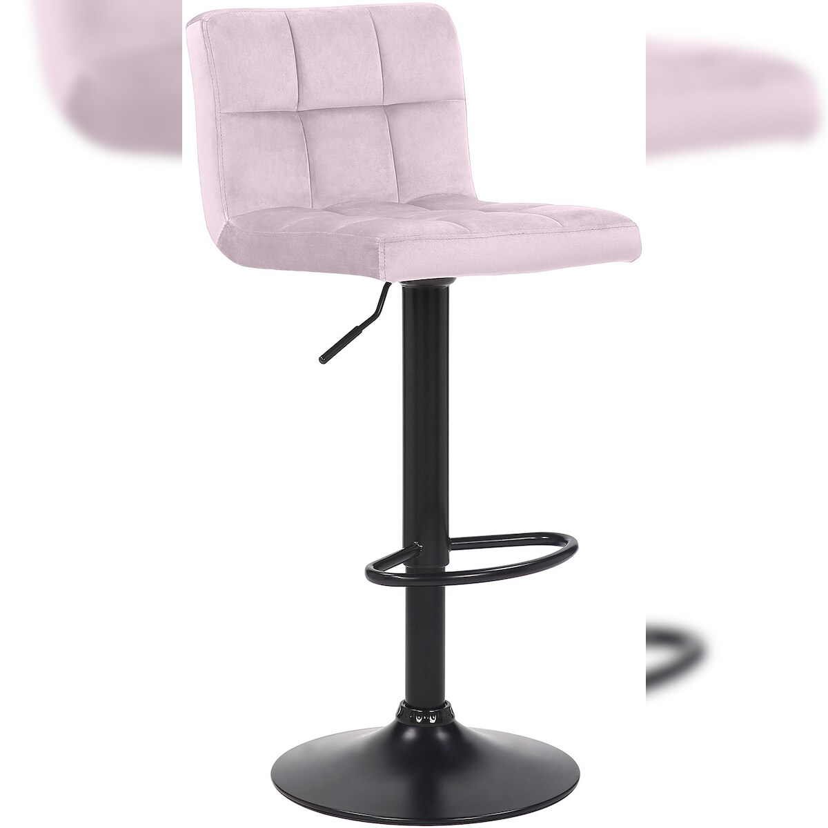 CLP Barhocker Feni Samt rosa Image