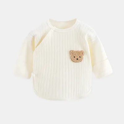 Newborn Boneless Half Back Clothes 100% Cotton Boys Girls Summer and Autumn Baby Jacket Infant