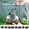 Camera Case For Canon EOS R50 Camera Cover Protector Pouch Half Case with Shoulder Strap Camera Bag