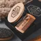 Pennello per barba in legno personalizzato Kit per toelettatura per regali per il marito, regalo per la festa del papà, regalo di San Valentino per testimoni dello sposo personalizzabile