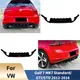 Auto Paraurti Posteriore Labbro Per VW Golf 7 MK7 Standard/GTI/GTD 2013-2016 Diffusore Mento Spoiler