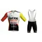 LASER CUT 2025 INTERMARCHÉ-WANTY TEAM MAGLIA DA CICLISMO A MANICA CORTA ESTATE CICLISMO WEAR ROPA CICLISMO+BIB SHORTS