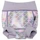 Mikk-Line - Kid's Baby Swim Pant Frill Recycled AOP - Badehose Gr 3-4 Years lila