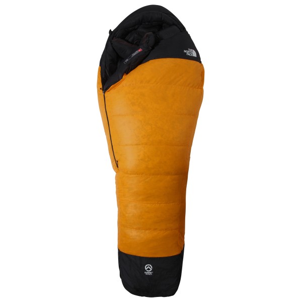 The North Face - Inferno -40°F/-40°C - Daunenschlafsack Gr 201 cm Zip Right Half Orange/ TNFblack