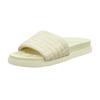 Pantolette GANT "Mardale", Damen, Gr. 37, beige (creme), Textil, casual, Schuhe, Pool Slides, Strandschuh mit Tieffußbett
