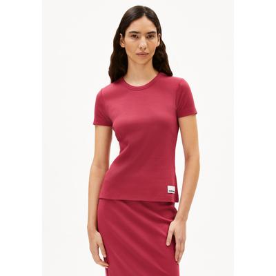 KARDAA T-SHIRT - Frauen Slim Fit T-Shirt - rot (Größe: M) Image