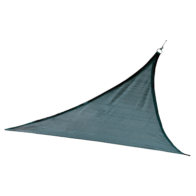 Shelterlogic Heavyweight Triangle Shade Sail, 12 x 12 ft. / Sea Blue