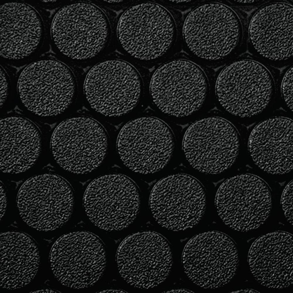G-Floor Small Coin Garage Floor Mat, Midnight Black / 8.5