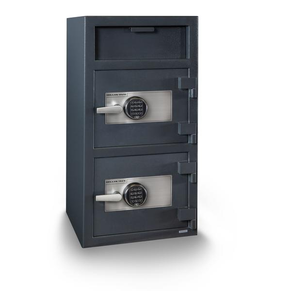 Hollon Double Door Depository Safe, Dual Electronic Locks / 40 X 20 X 20