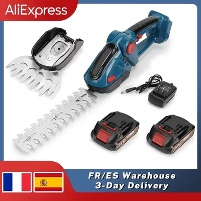 2 IN1 Elektrische Ridge Trimmer Cordless Wiederaufladbare Handheld weinen lenen Schere Molder Garten Werkzeug Für Makita 18 V Batterie