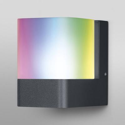 LEDVANCE SMART+ WiFi Cube LED-Wandleuchte RGBW up Cube, dimmbar, schwarz, Aluminium, Modern, Smart Home Wandleuchte außen Image
