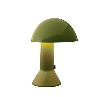 Martinelli Luce Tischlampe Elmetto, grün, für Wohn- / Esszimmer, Kunststoff, Design, Tischlampe Image