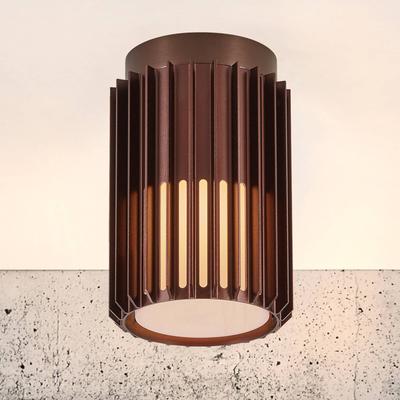 Nordlux Außen-Deckenleuchte Aludra, Seaside metallisch braun dimmbar, braun / rost, Aluminium, Design, Deckenlampe Image