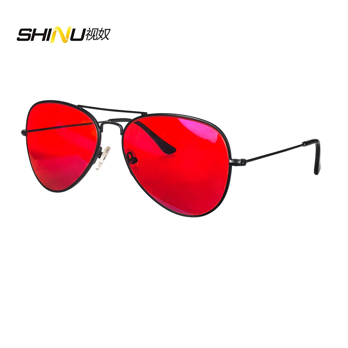 SHINU Rote Gläser Brille Männer Orange Objektiv Gläser Für Gaming Blau Licht Filter Besser Schlaf Rest Gläser Gelb Nachtsicht